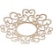 Ekena Millwork Reims Wood Fretwork Pierced Ceiling Medallion, Alder, 38"OD x 14 1/2"ID x 3/8"T CMWP38X38X0375REAL - alternate 4